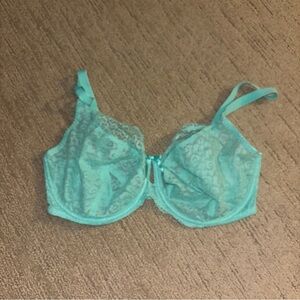 Freya Blue/green 34G (uk) Lace Underwire Bra